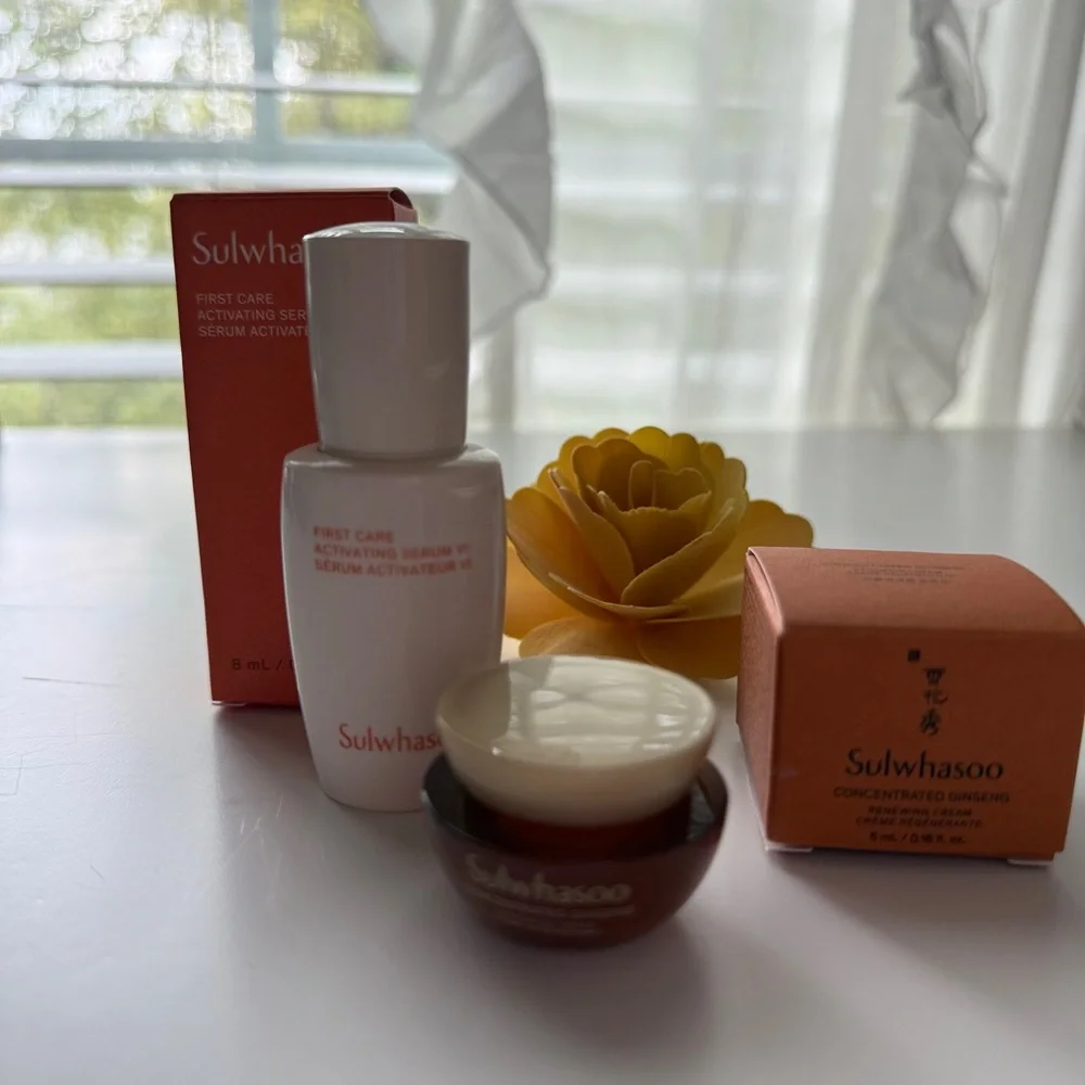 Sulwhasoo First Care Activating Serum VI and Concentrated Ginseng Travel Set